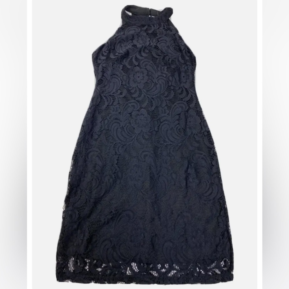 Black Floral BodyCon Dress - Small - NWT